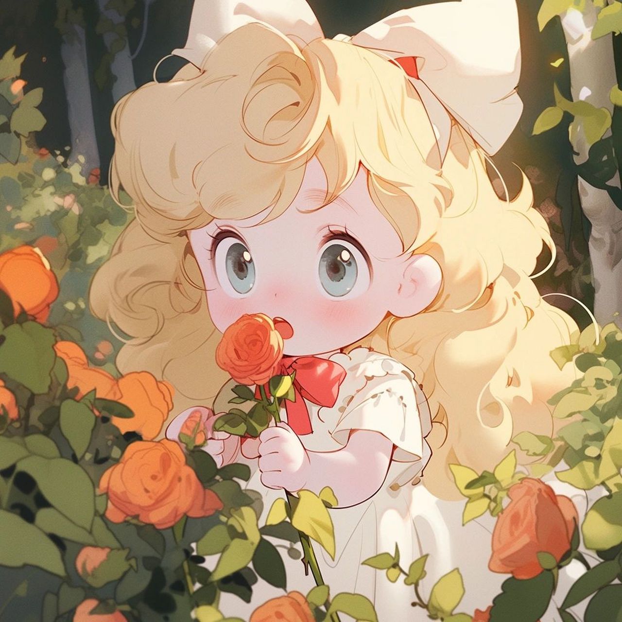 治愈系头像:可爱的小天使