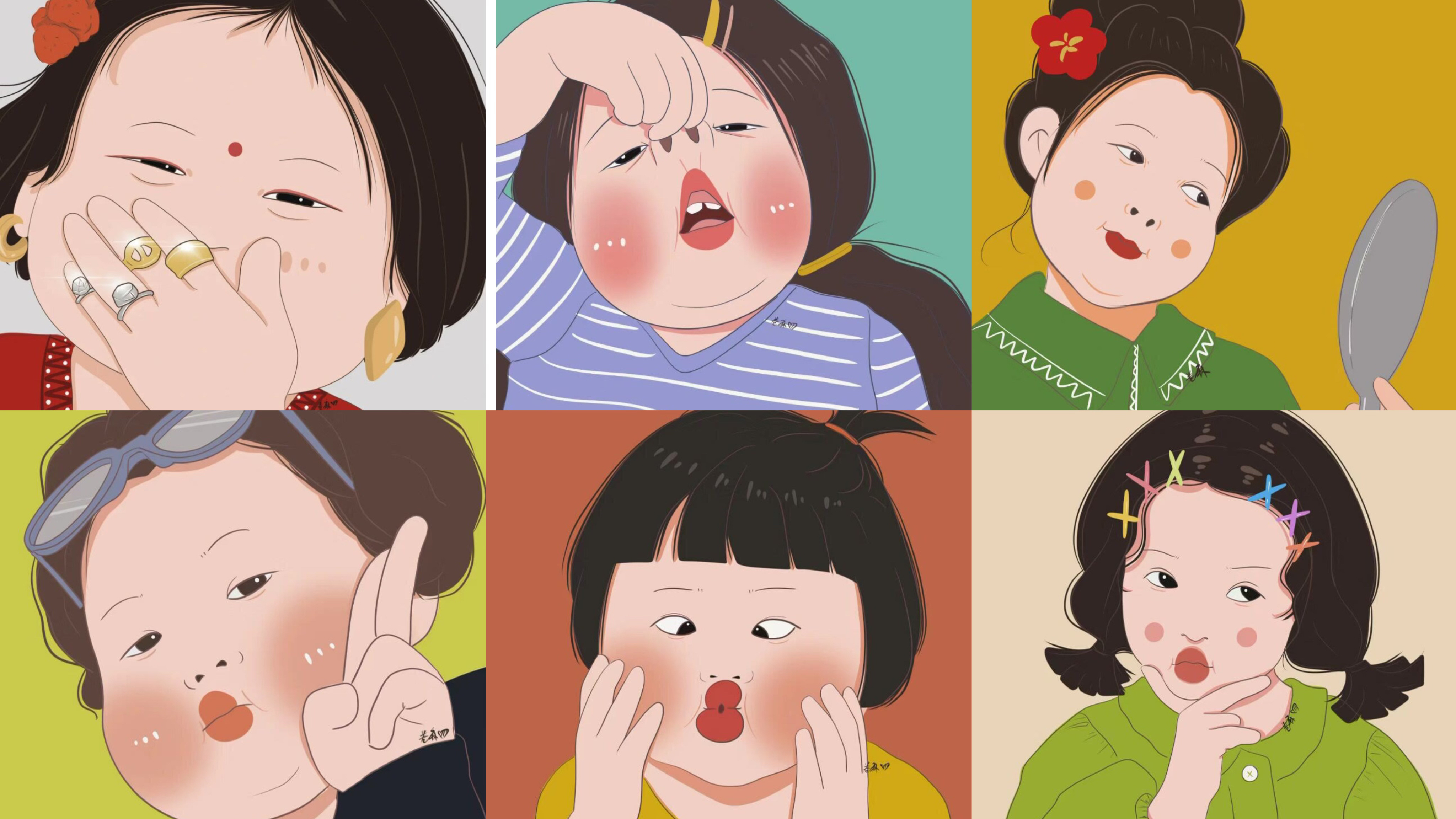 你值得拥有的沙雕姐妹头像,谁能不存