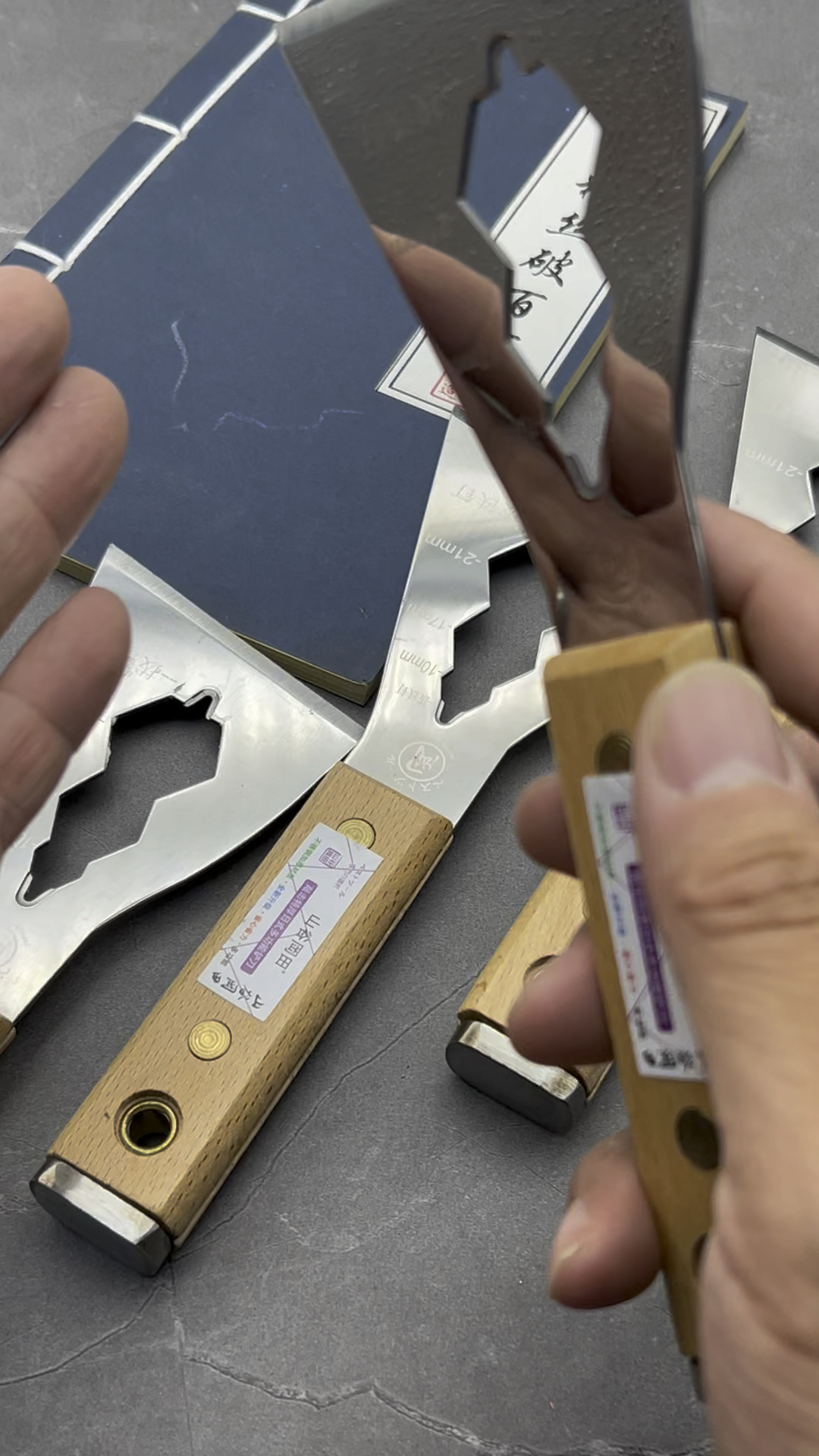 福冈铲刀清洁刀不锈钢水泥铲刮灰刀工具装修重型小铲子