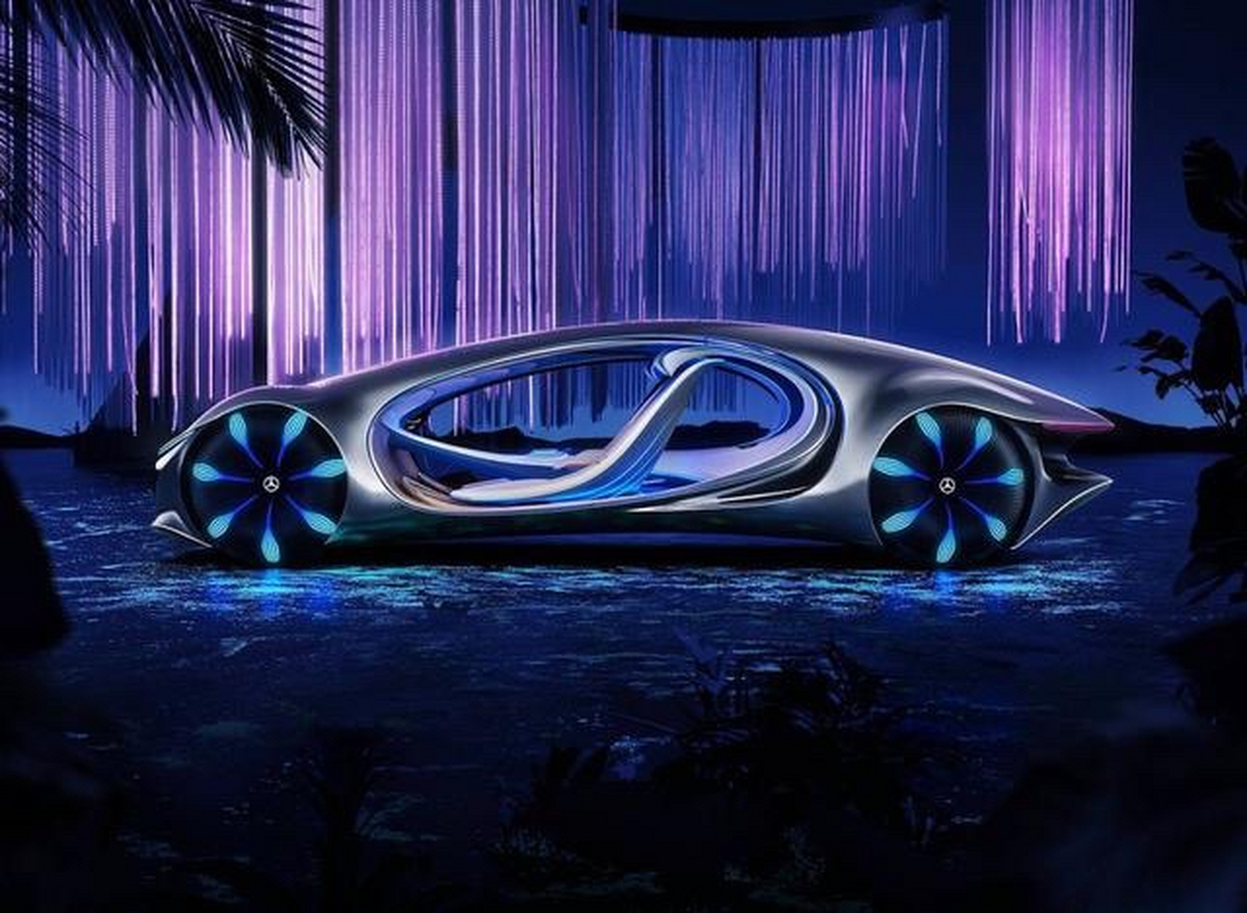 梅赛德斯61奔驰(mercedes-benz)推出了一款狂野的概念车