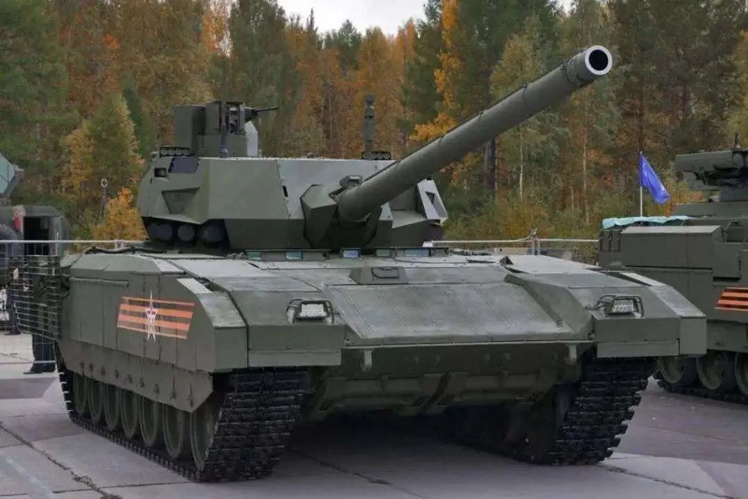 俄罗斯最强坦克t14阿玛塔