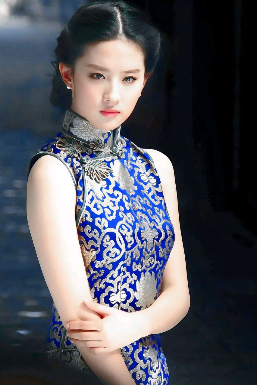 刘亦菲穿旗袍太美了!
