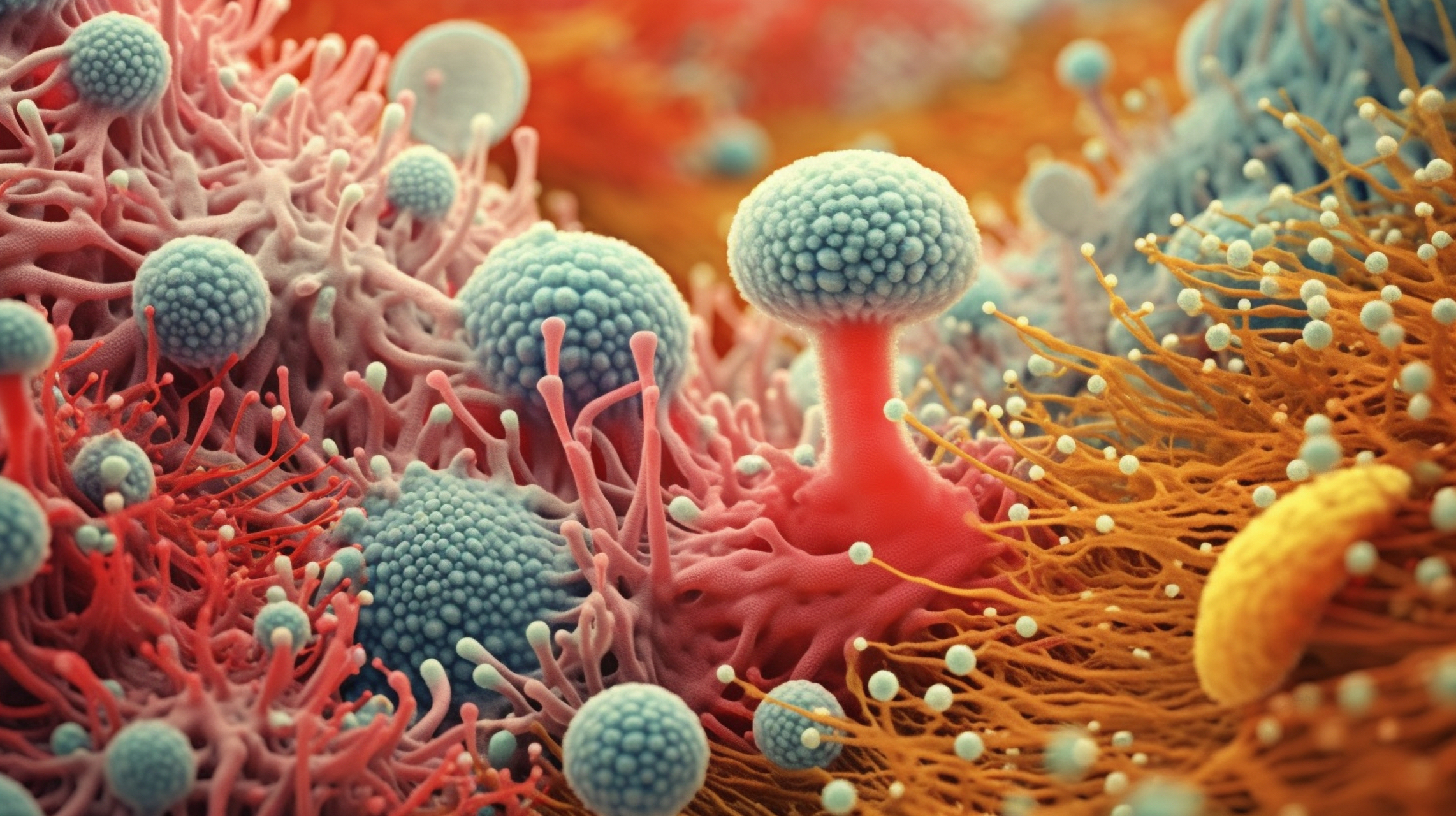 在微观世界里面,人体相当于整个宇宙,儿组成人体的细胞就是各种的星系