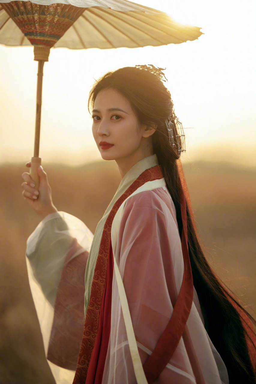 陈钰琪的古装美照,回眸一笑百媚生,像极了坠入凡间的仙女