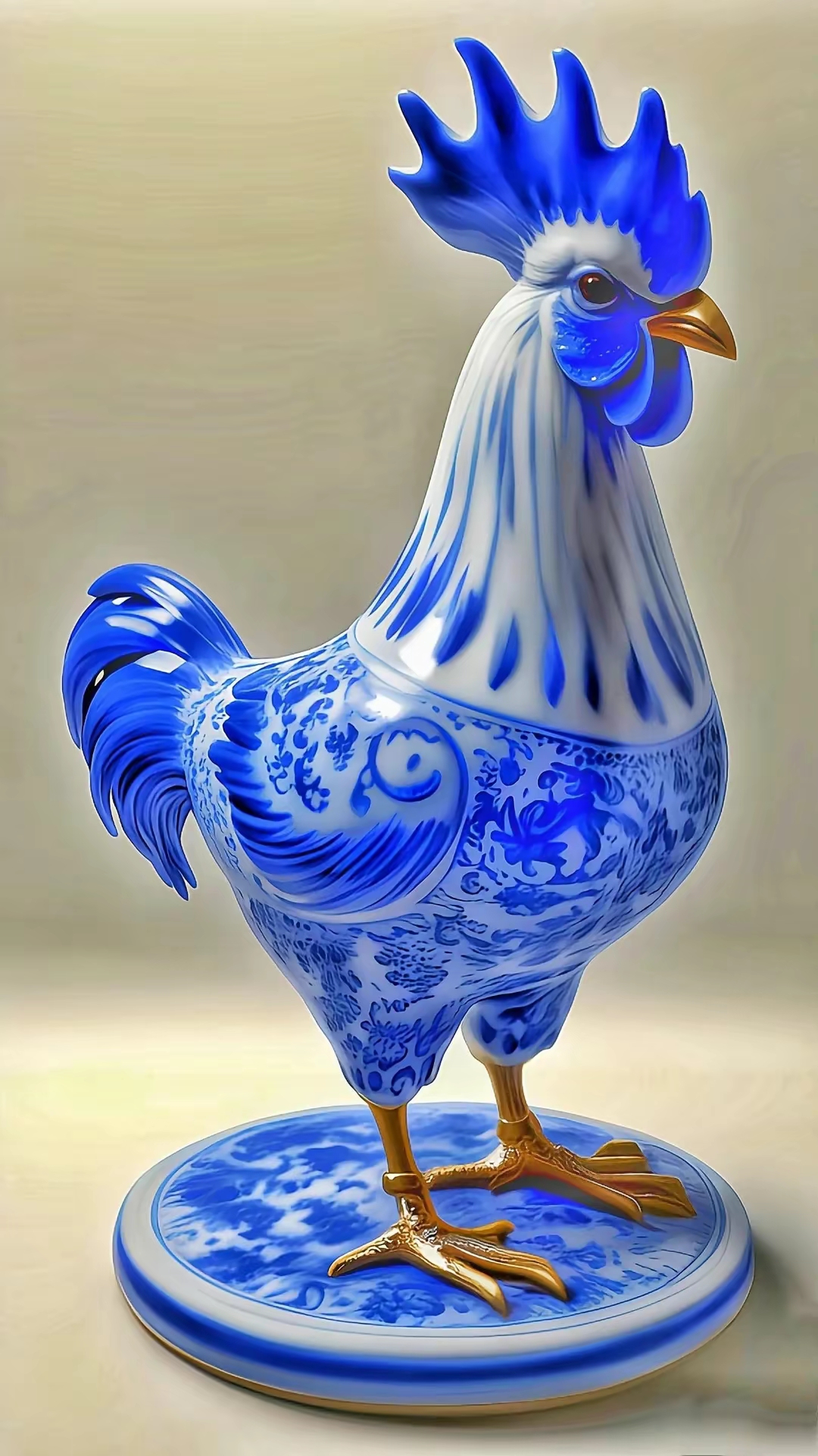 十二生肖现代青花瓷版