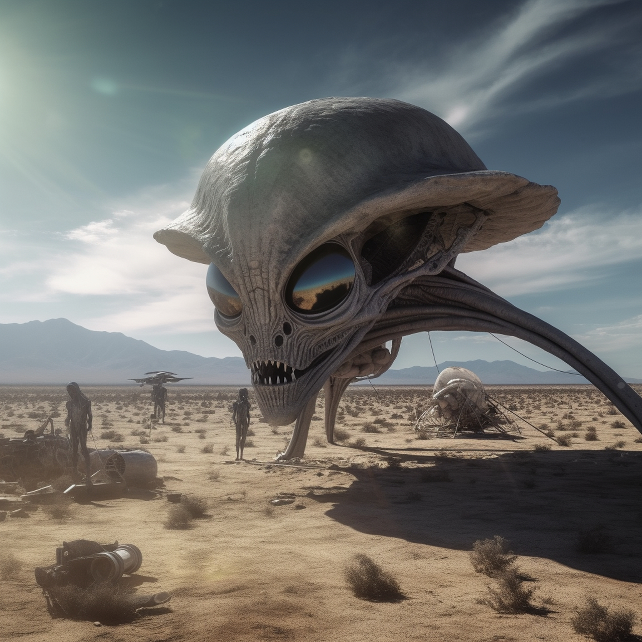 外星人什么样子?#ai绘画#