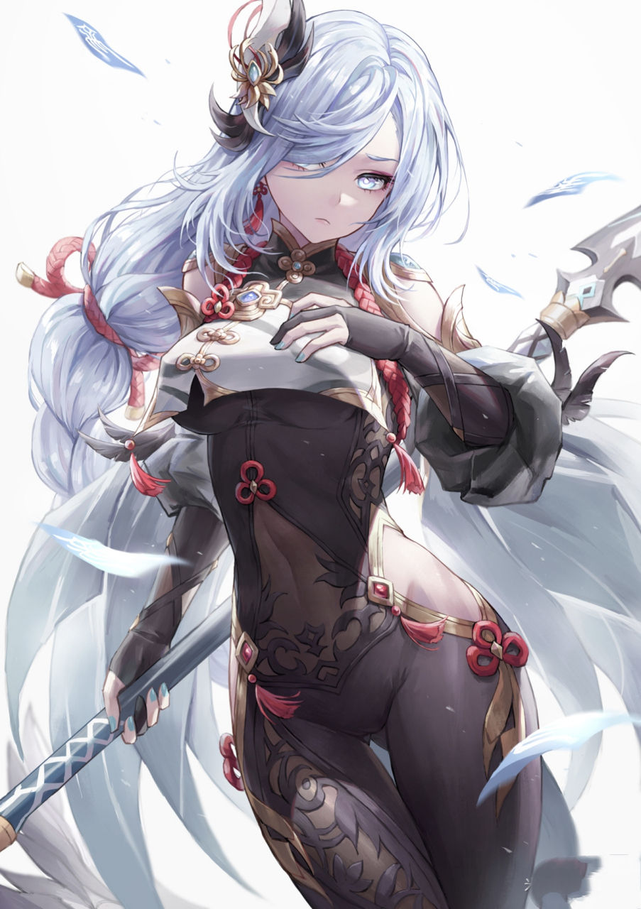 三位姐姐(申鹤,优菈和行秋) 米:mool#二次元# #原神