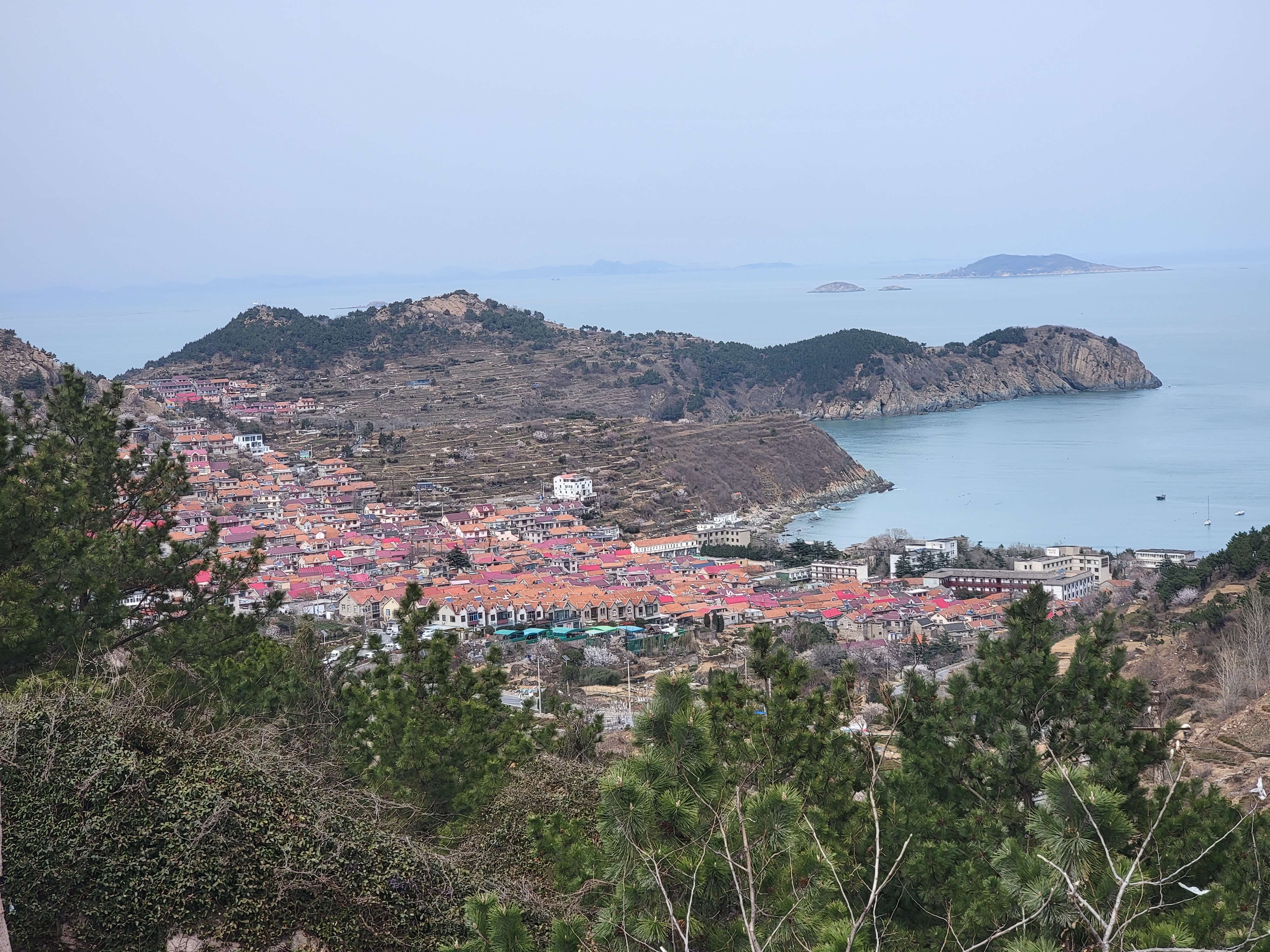 青岛海岛渔村图片