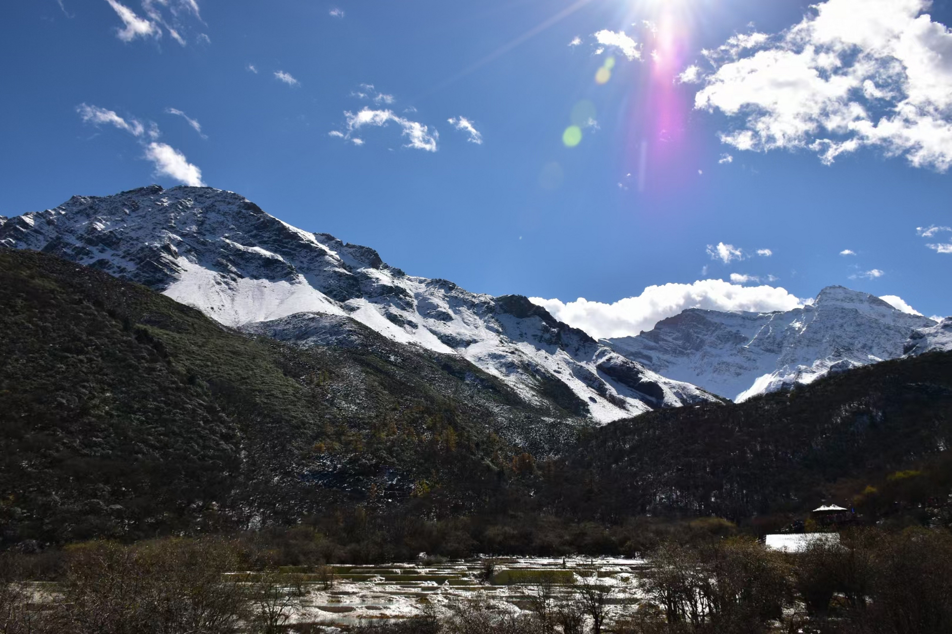 "惊艳九寨之旅","人间瑶池"黄龙雪山篇.