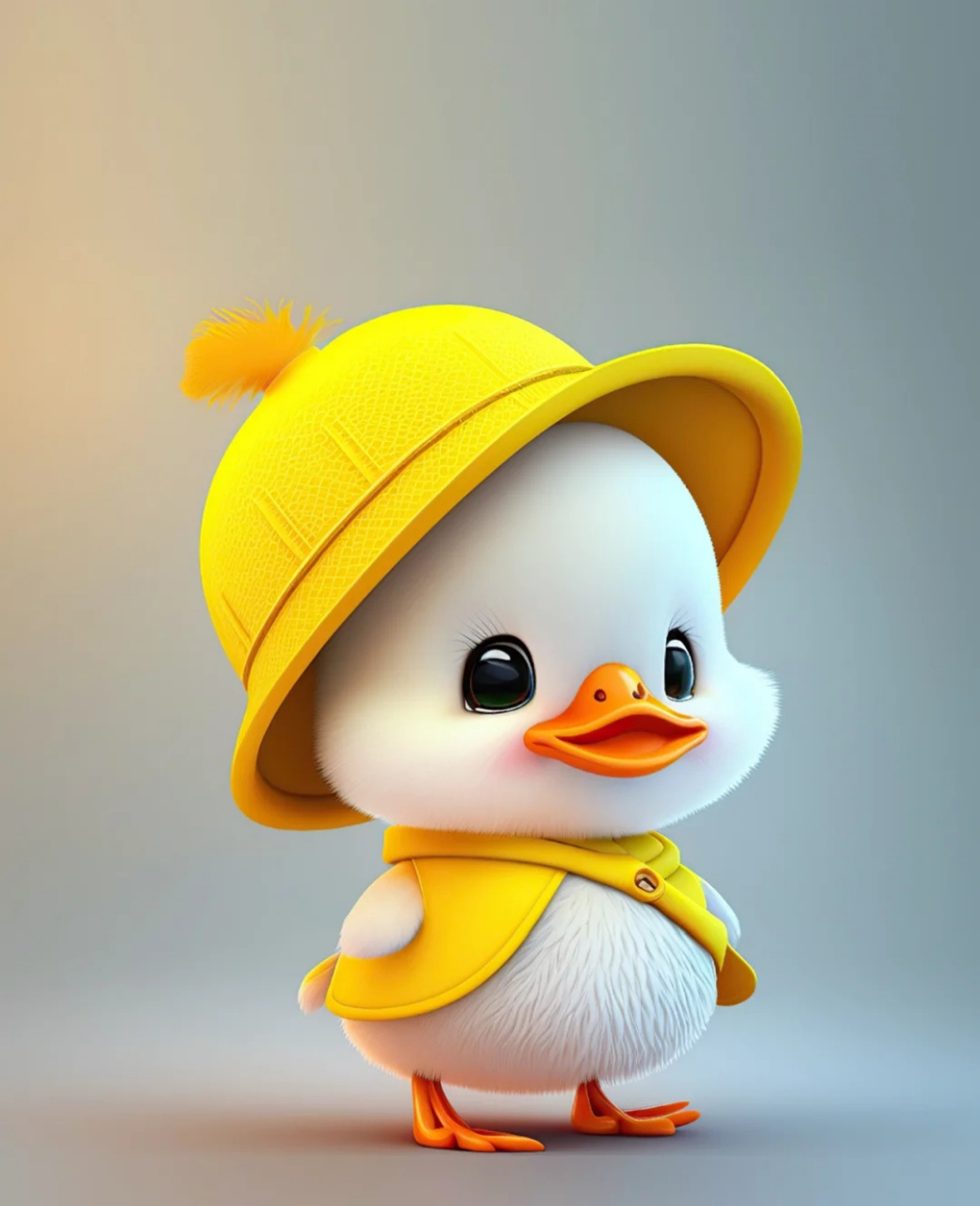 可爱的小黄鸭来啦