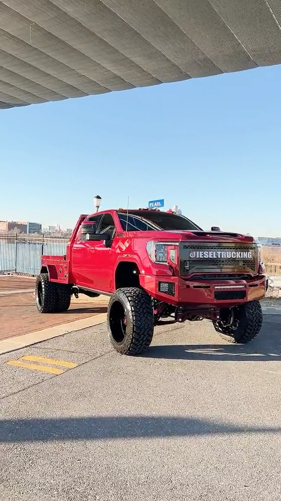 2020 duramax denali 3500 六輪皮卡車-度小視