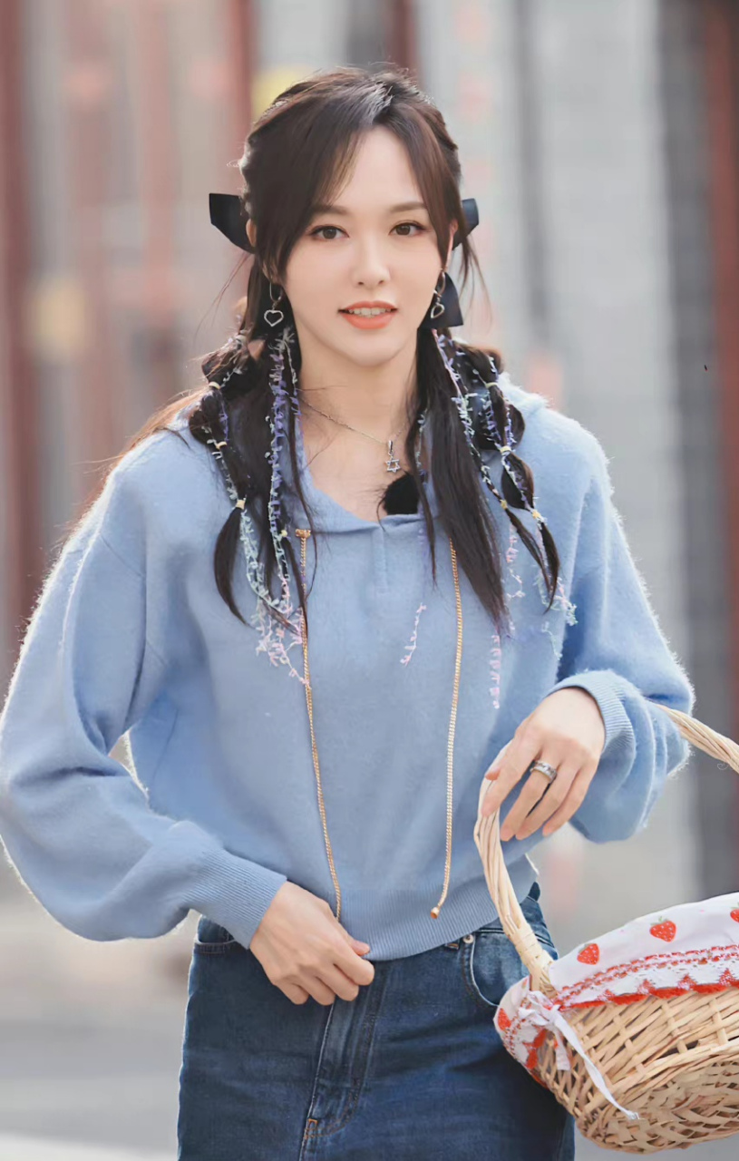 唐嫣新发型好少女