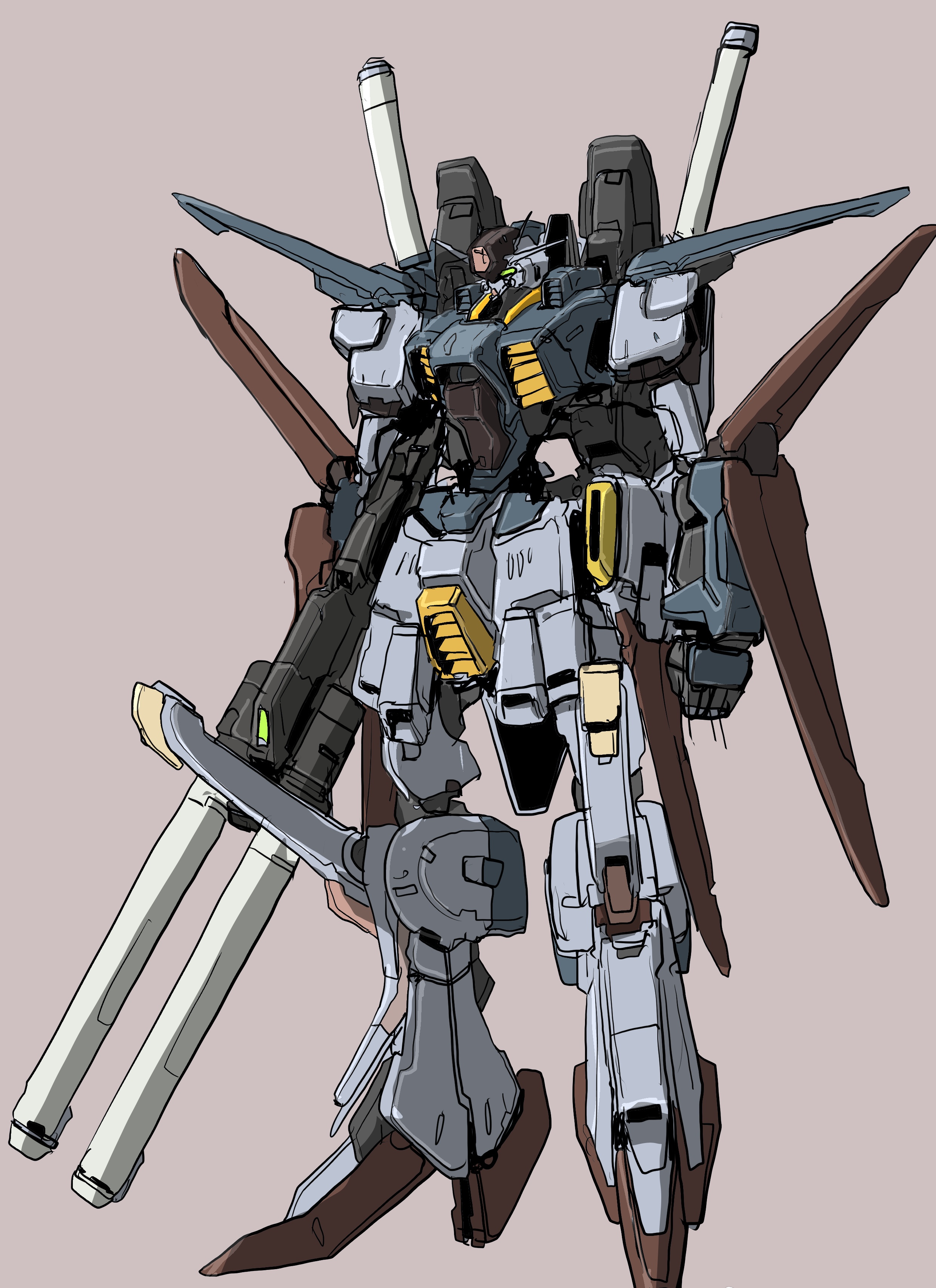 画师kuroino机动战士高达插画欣赏