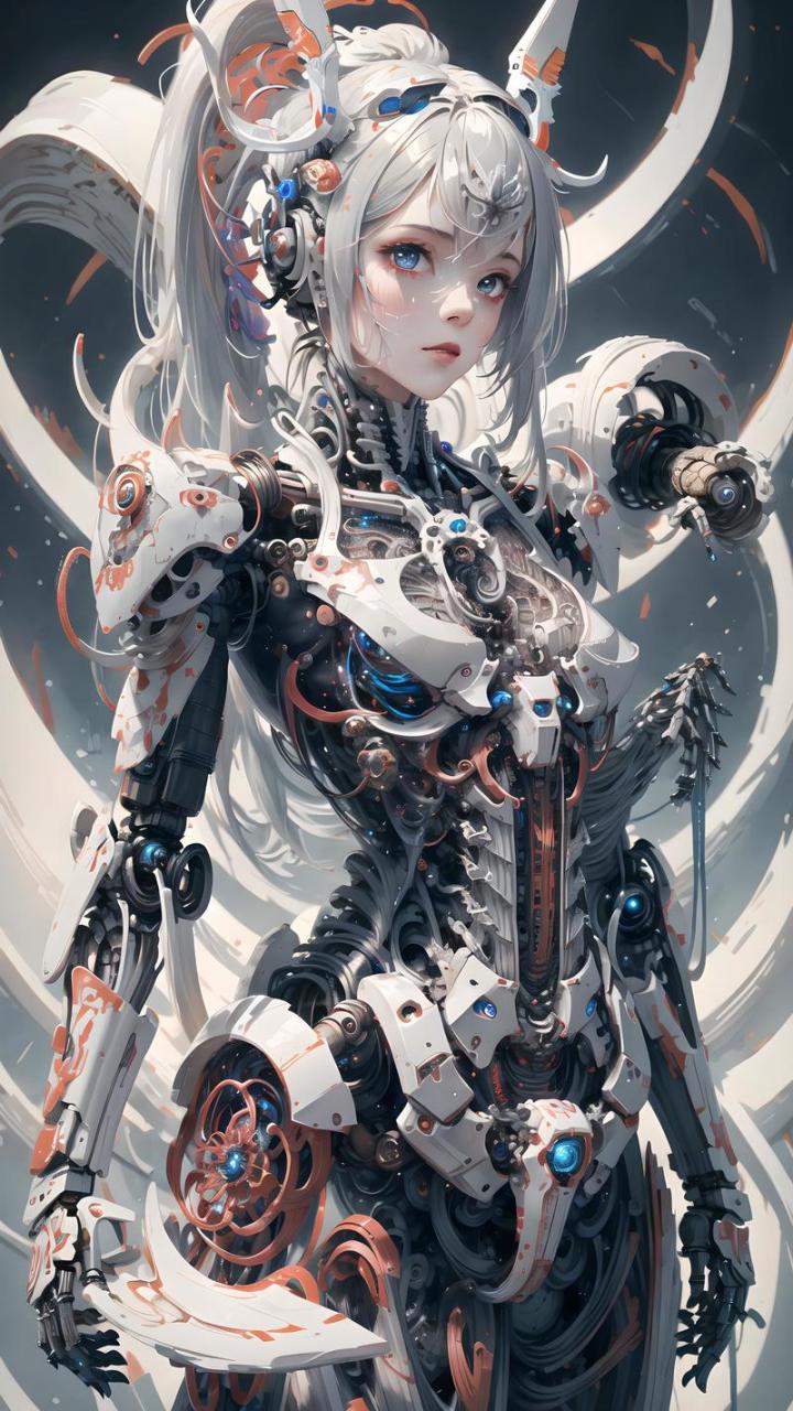 机甲少女 #壁纸