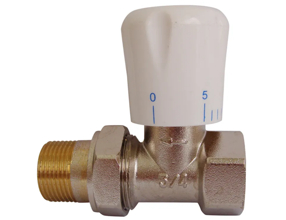 地暖进水阀后面的调节开关是干啥的