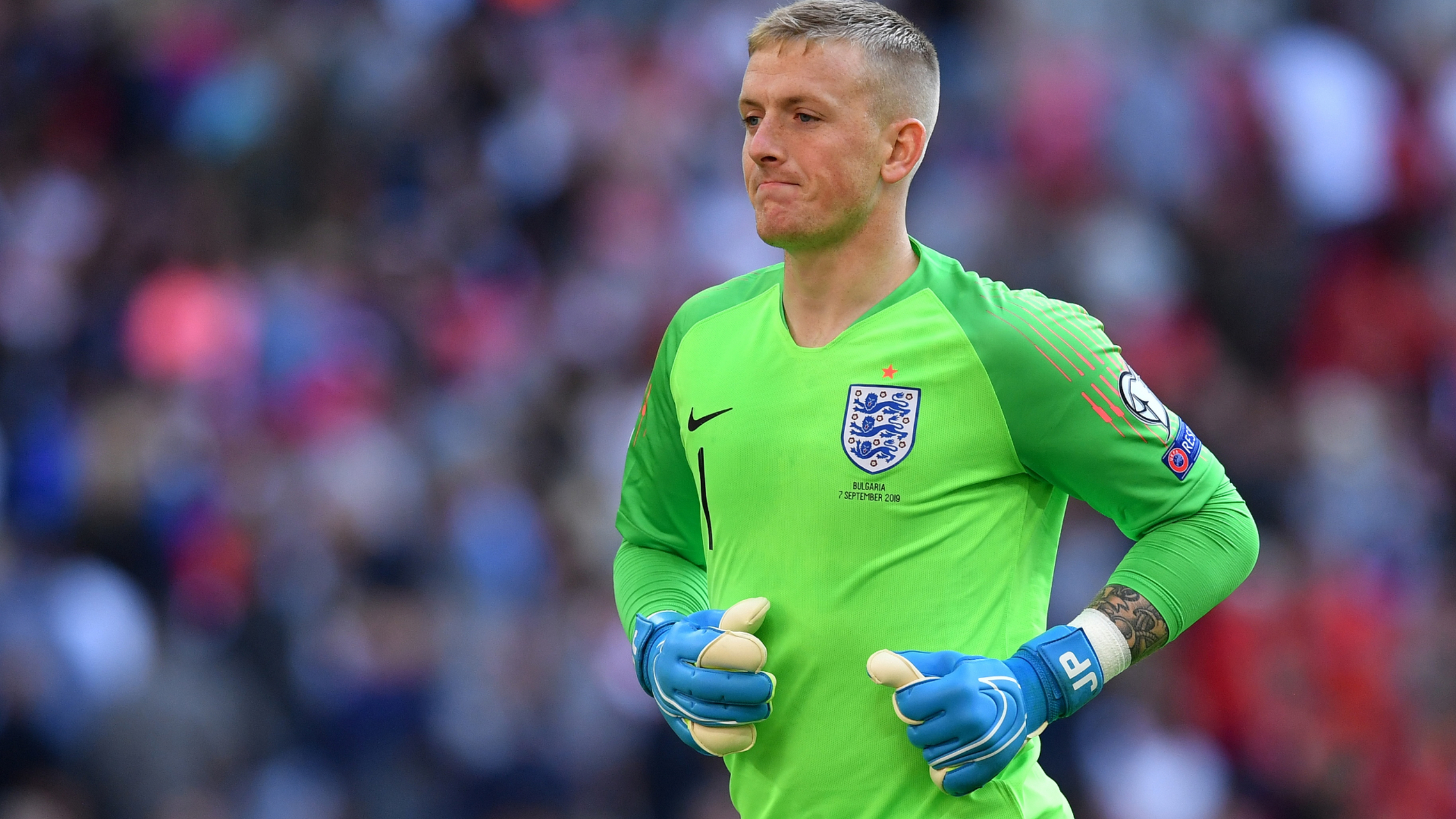 英格兰队门将皮克福德:阿根廷是世界冠军,但欧洲杯更难!