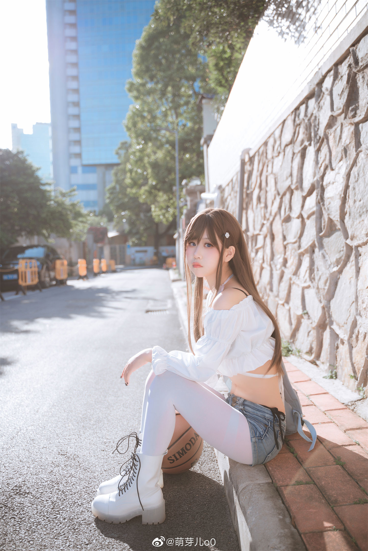 萌芽儿o0盛夏篮球场，课后等你一起打球的同桌