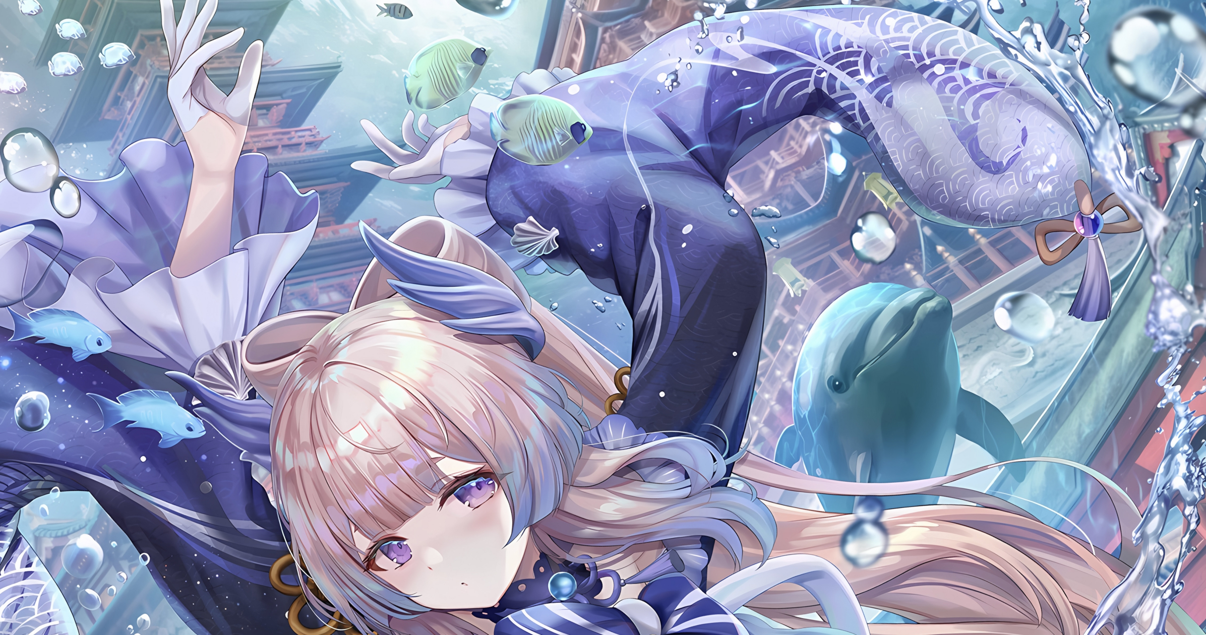 torino-珊瑚宫心海 (头像,电脑桌面,手机壁纸)#torino# #原神# #心海