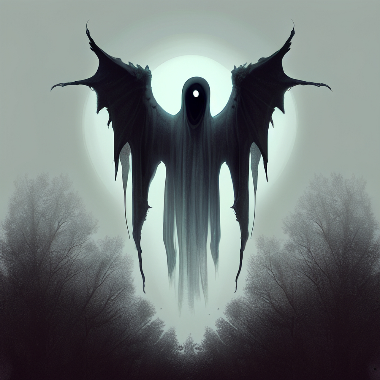 图三是狰狞的鬼,确实恐怖.