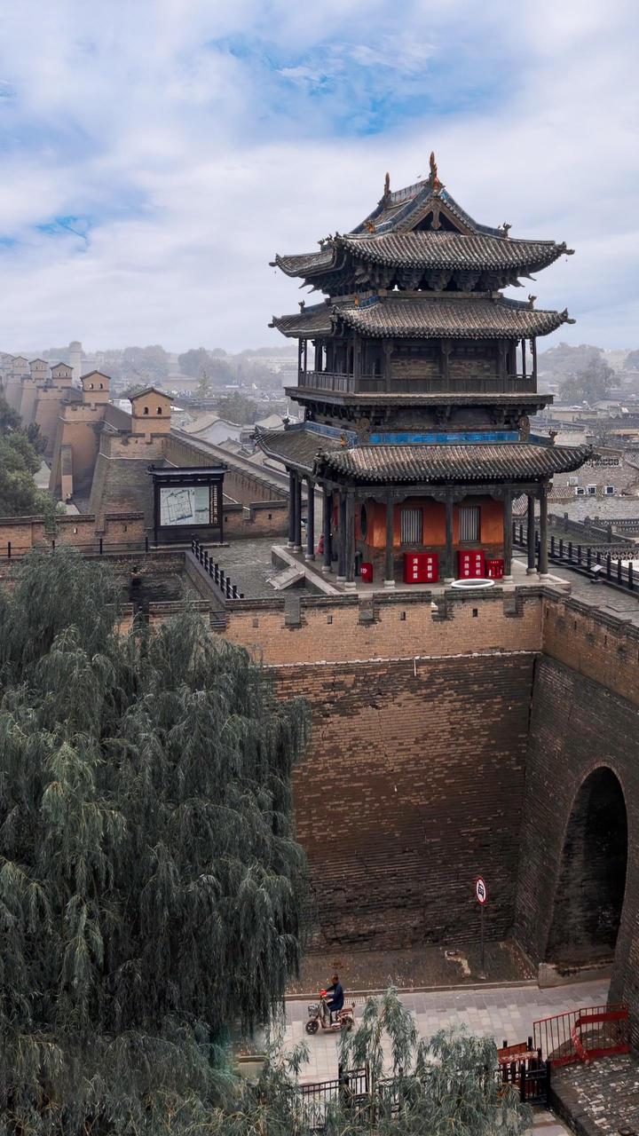 中国四大古城之一,山西平遥古城,位于山西省晋中市平遥县,距今已有