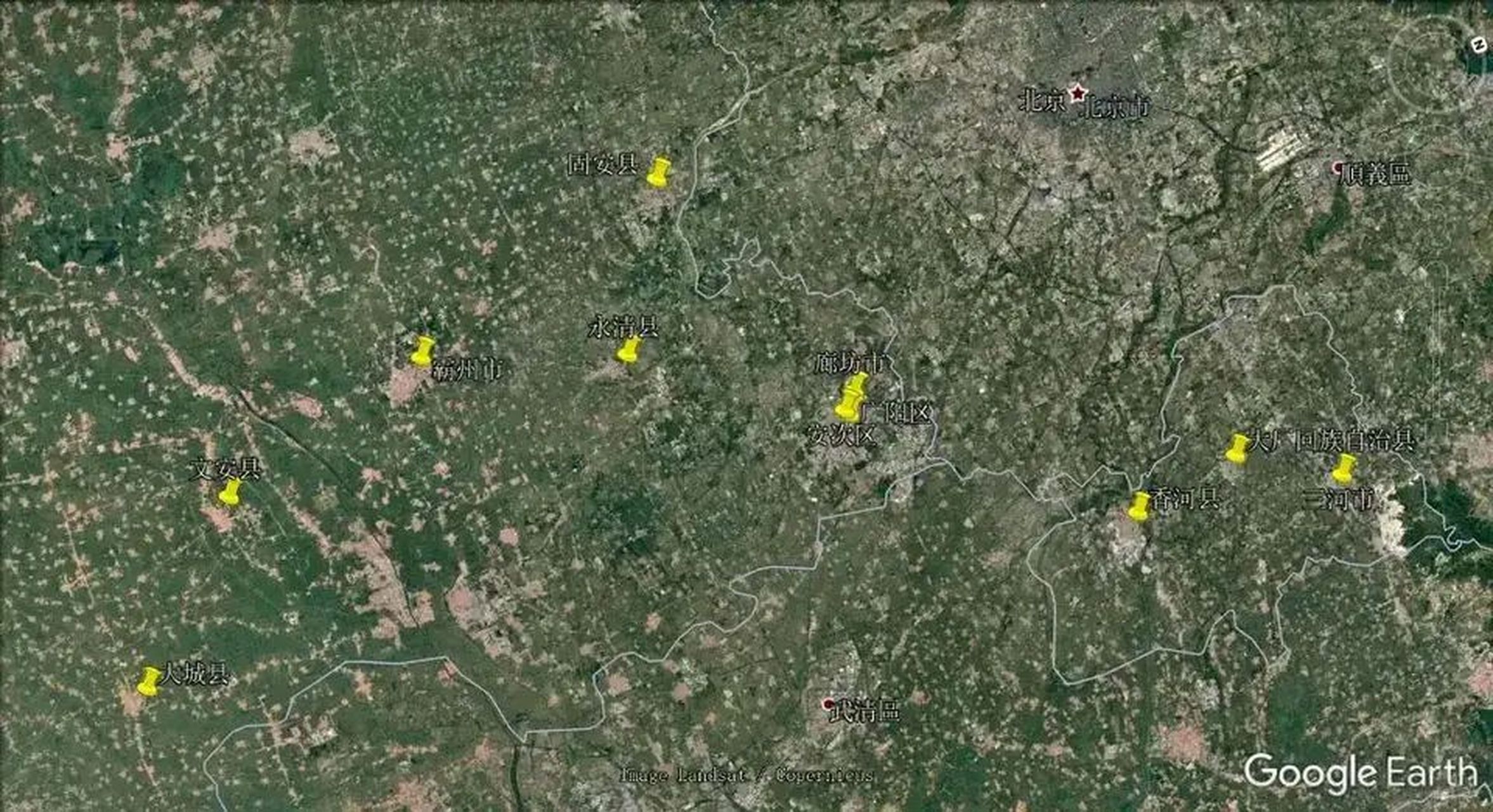 北京市,天津市周边,最有发展潜力的地方,不是"北三县",是"南三县".