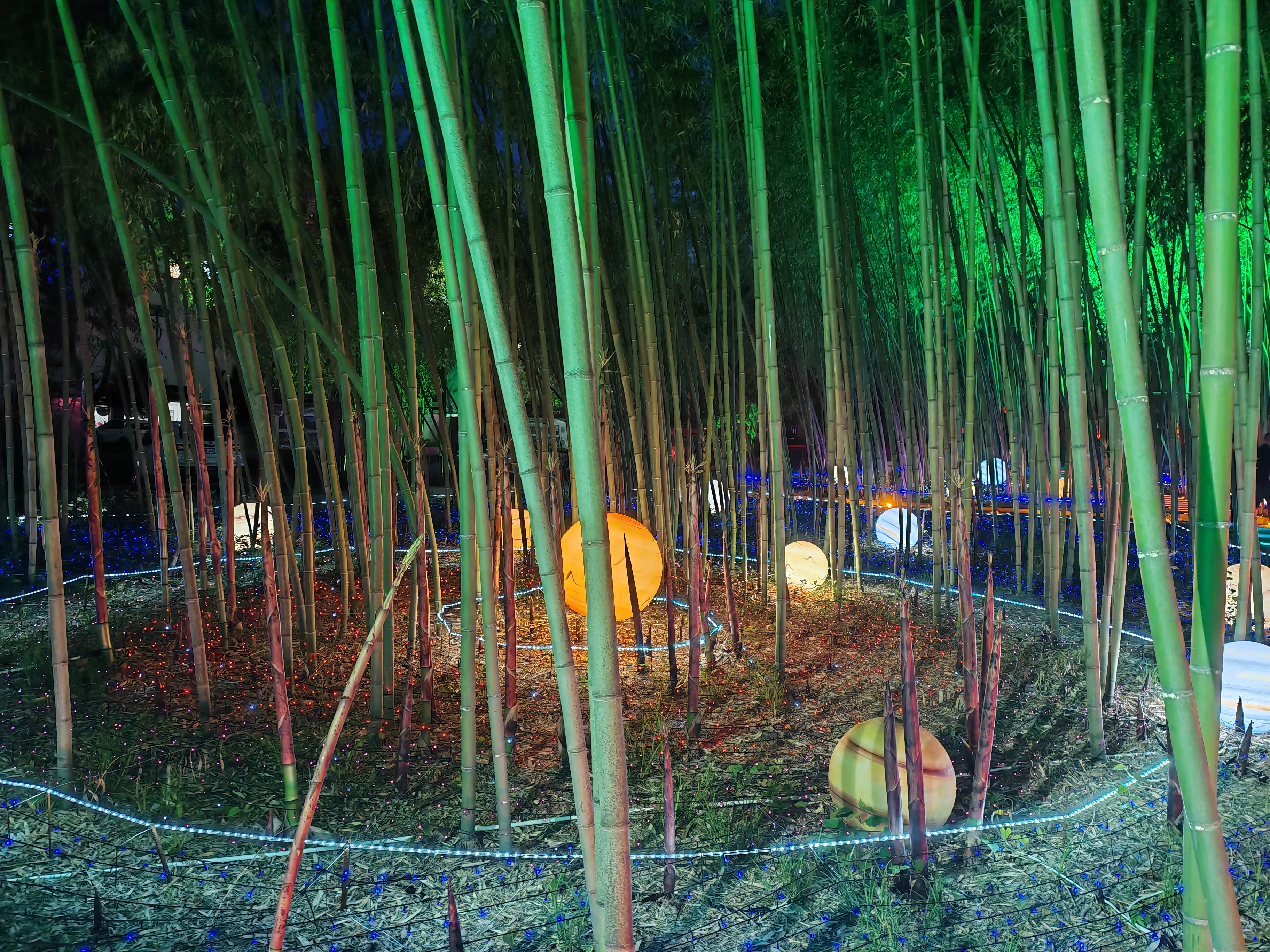 重渡沟夜景美如画