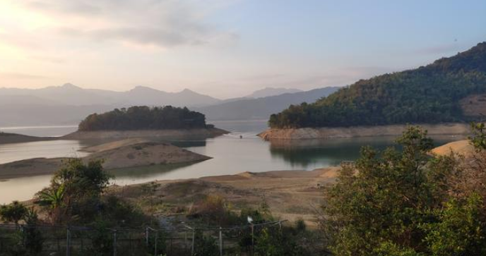 广西桂林,灵川县,青狮潭水库