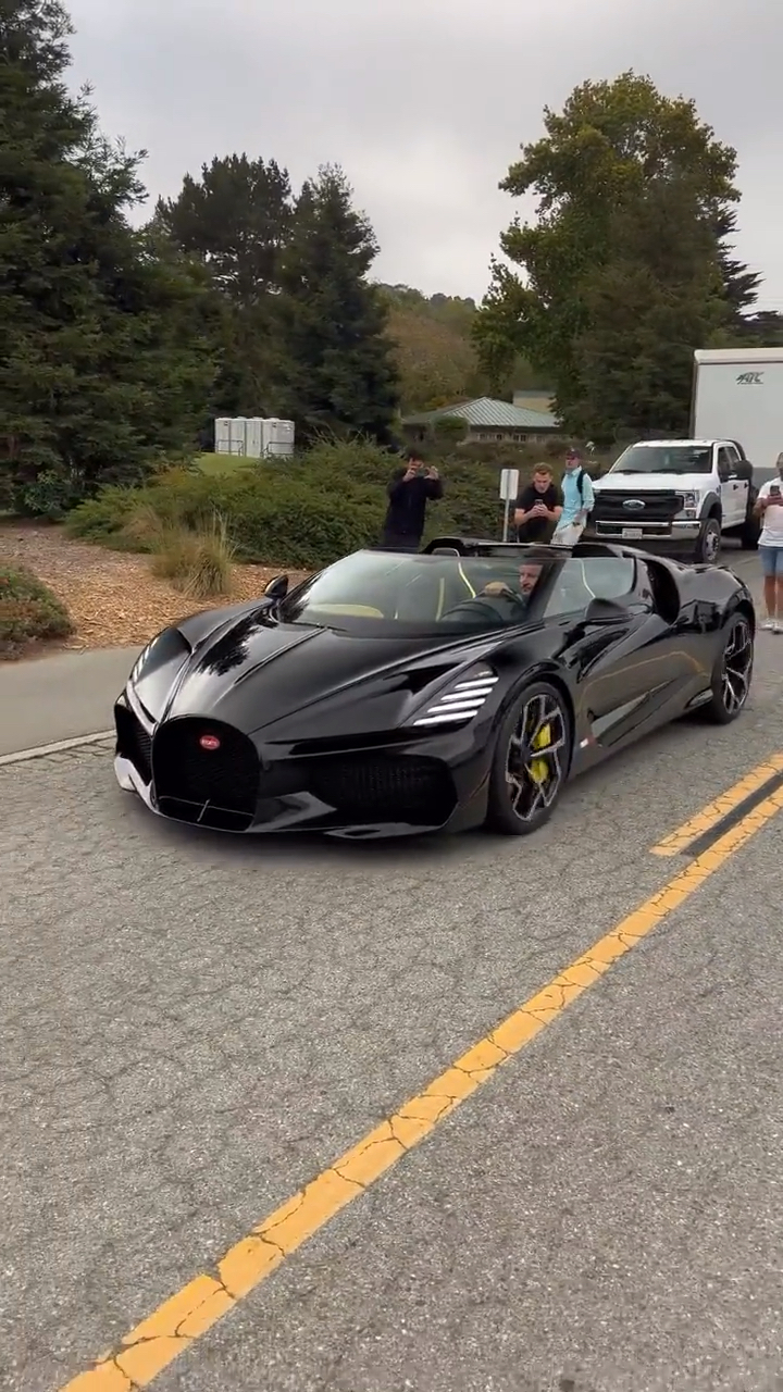 布加迪mistral敞篷跑车发布,限量99台