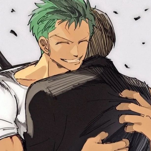 情侣头像:索隆x山治