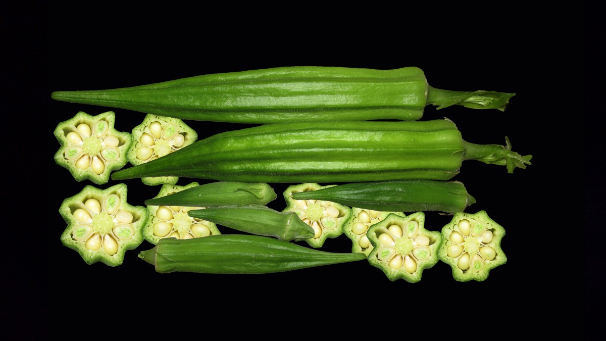 秋葵之美|白灼秋葵的四大绝招,轻松上手,满满颜值与口感!