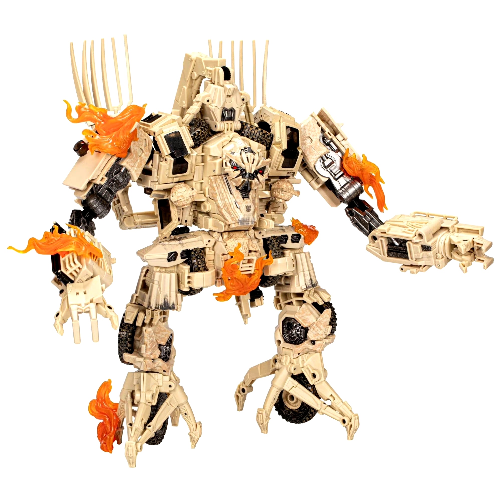 模型欣赏:变形金刚 mpm14 变1 碎骨魔 官图发布