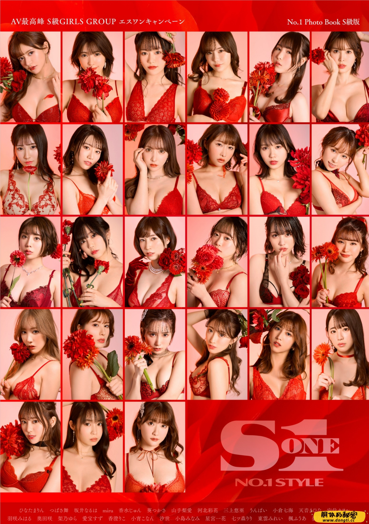 AV最高峰 S級GIRLS GROUP エスワンキャンペーン No.1 Photo Book S級版