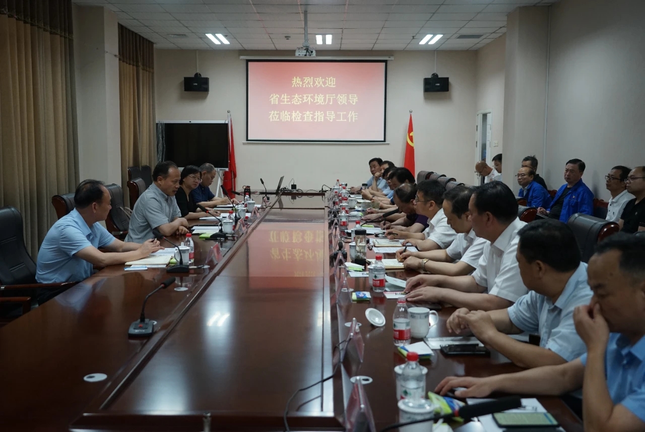 省生态环境厅总工程师李维群莅汝调研生态环境保护工作