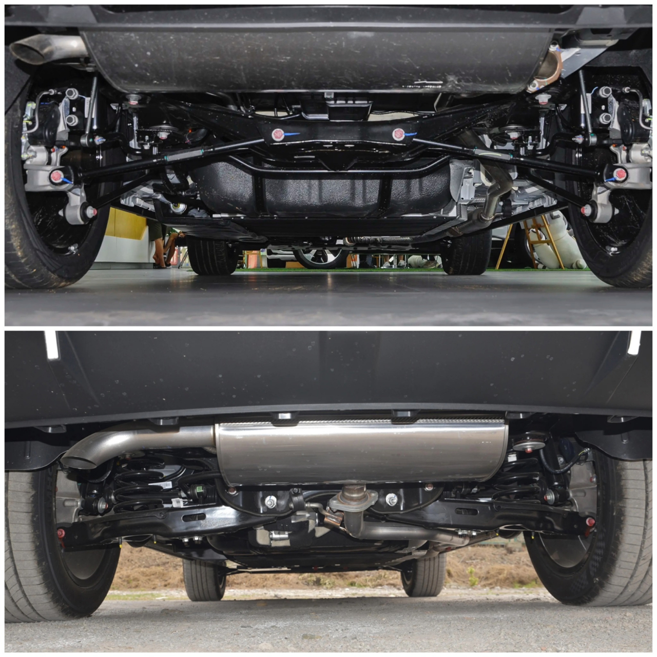 很多人都在讨论比亚迪的"筷子悬架",对比一下比亚迪宋plus dmi 和哈弗