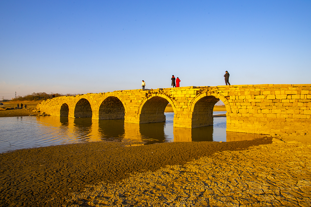 建于明代的五孔桥,因高颜值,维修时要"修旧如旧"