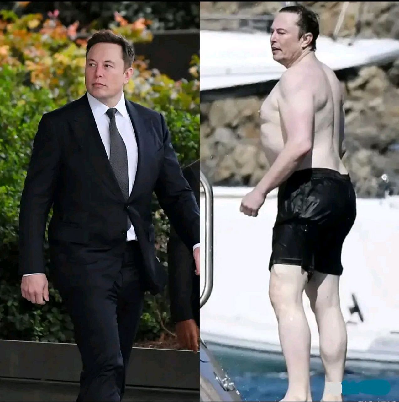 马斯克提醒我们的是:不是身材好才能穿西服,而是因为你身材不好,所以