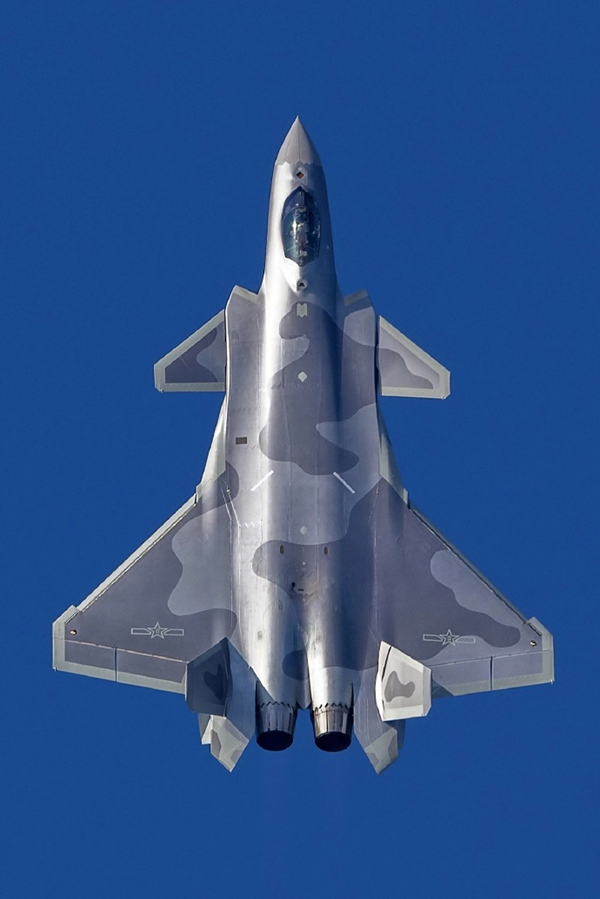 手机壁纸# #歼20# #高清