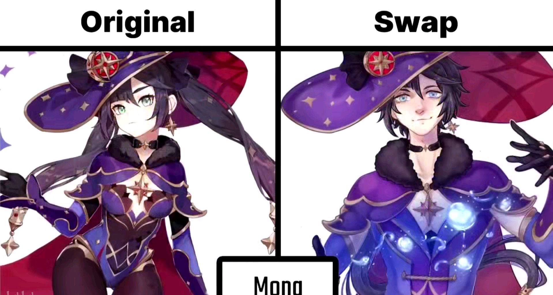 「原神」角色性别转换大盘点,这些角色反差很大