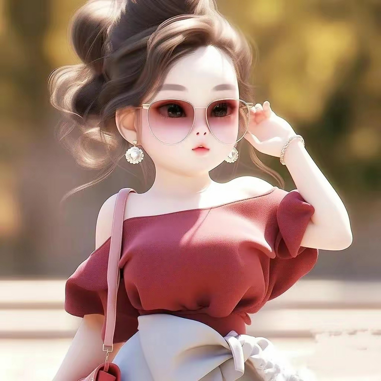 戴墨镜女人头像,要么变美丽,要么变有钱 #九月动态激励计划