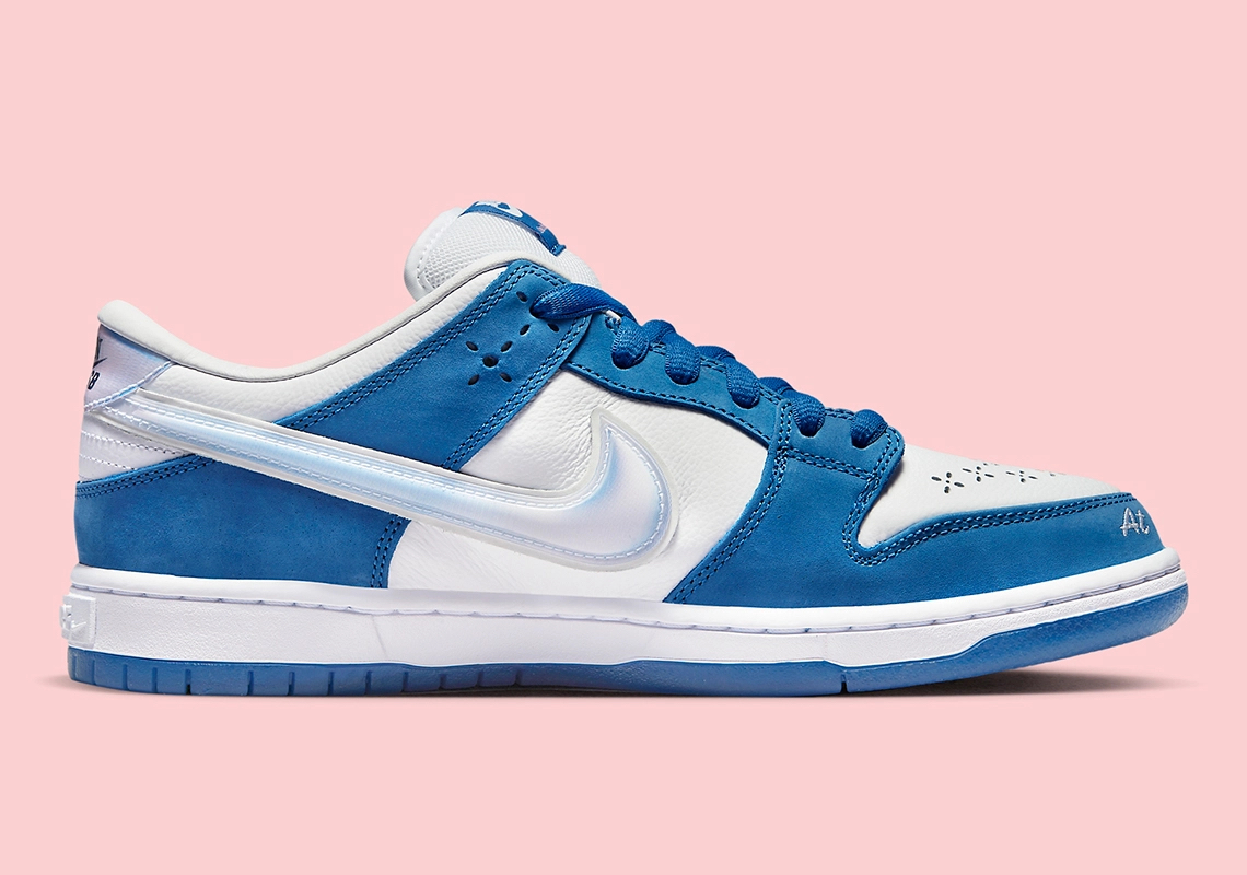 the born x raising x nike sb dunk low 官方图片