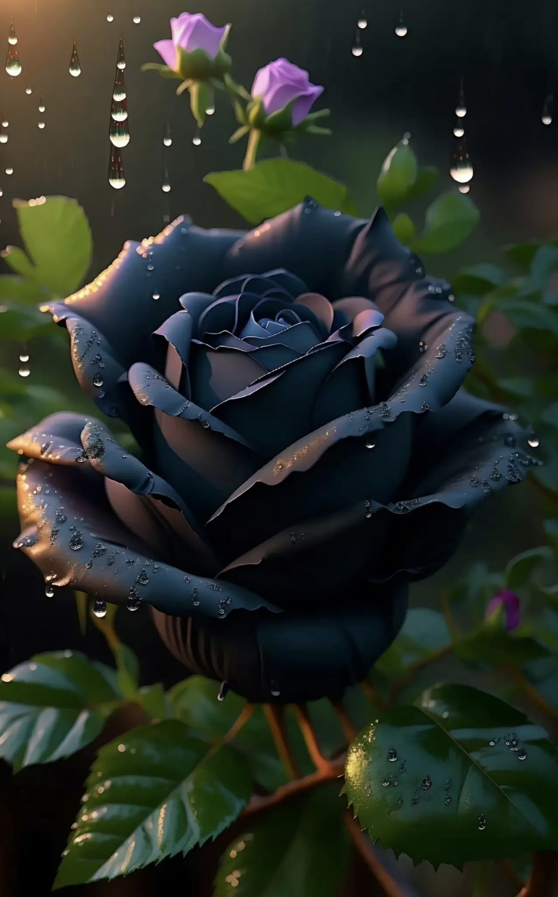 黑玫瑰,也很美