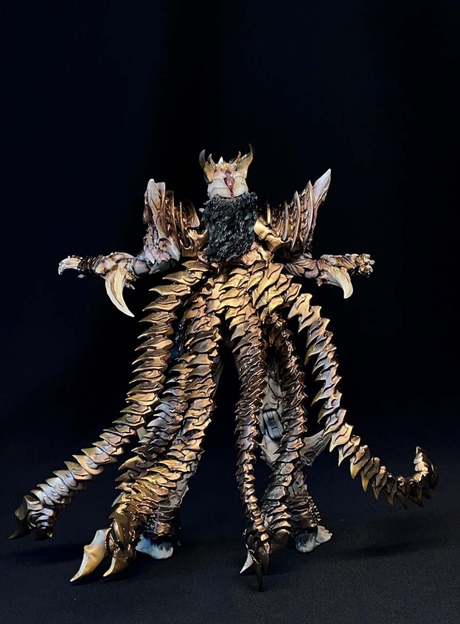 模型欣赏:假面骑士 未确认生命体0号 达古巴,by 折椅_zy.