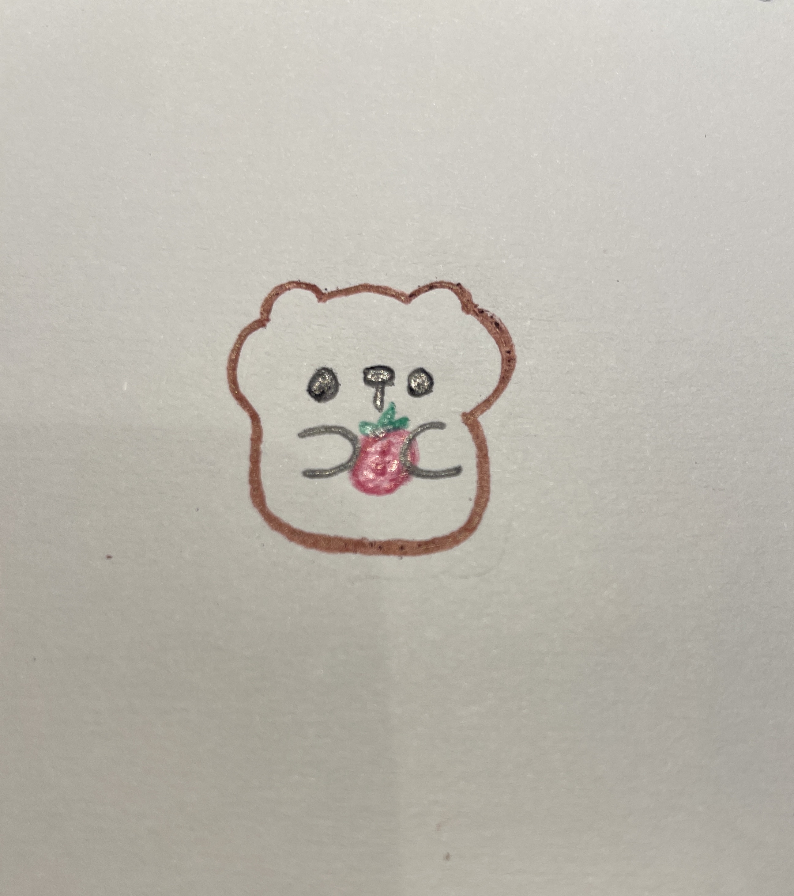 可爱吐司简笔画