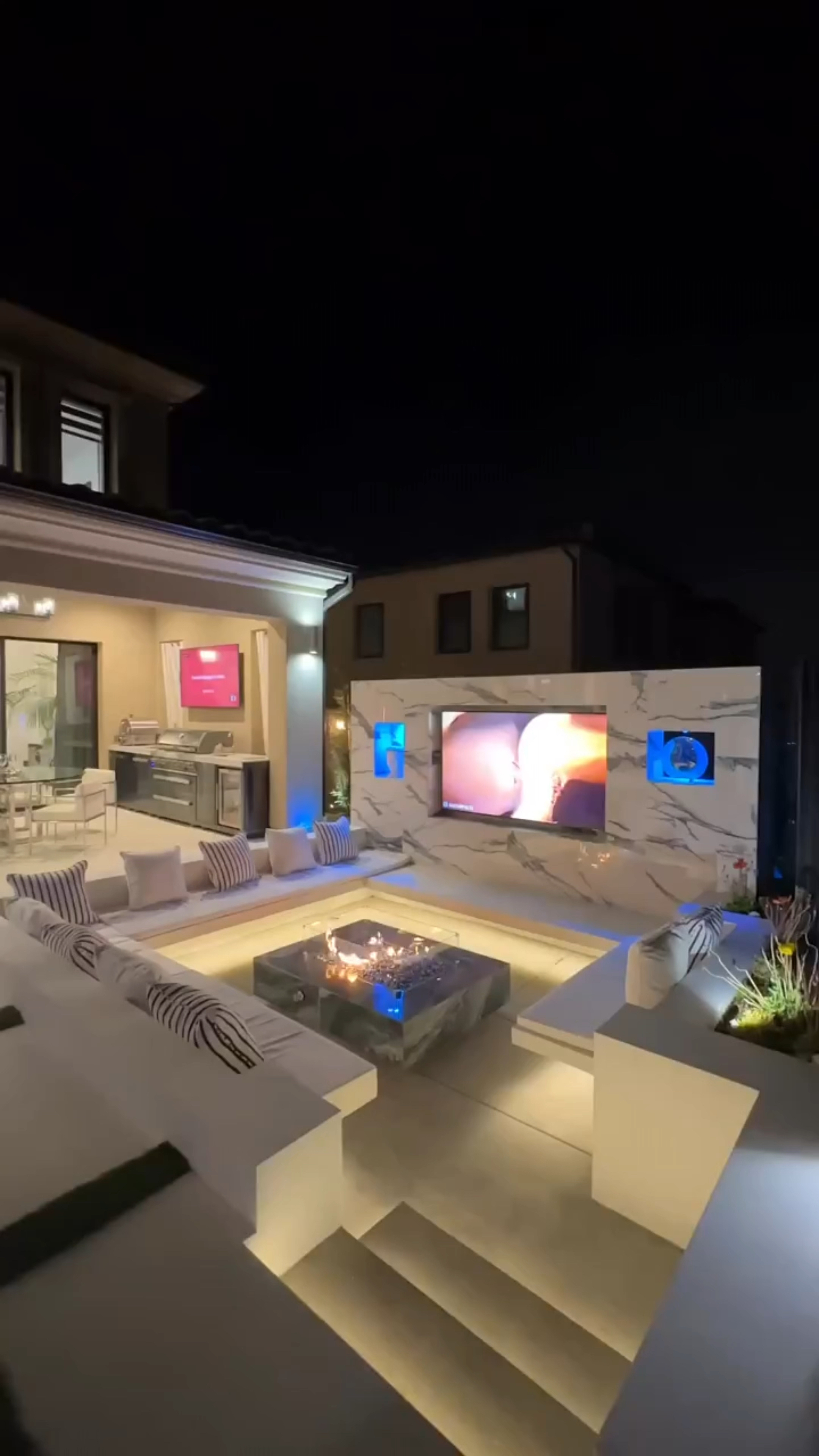 夜晚的别墅多么令人着迷ins风 别墅