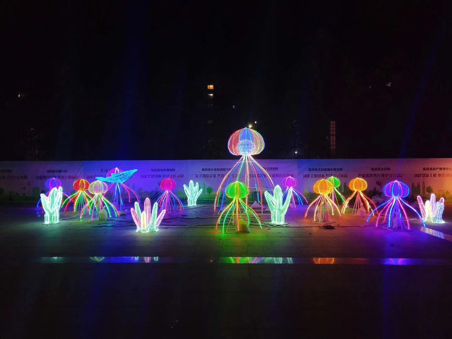 灯光节造型 街道亮化 文旅夜游亮化 灯光节夜游