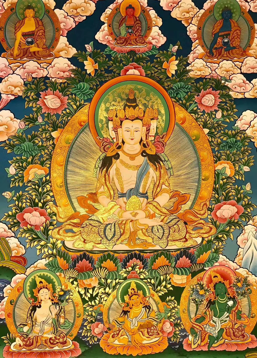 美轮美奂的佛教唐卡