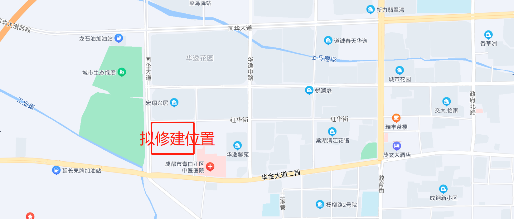 青白江大弯南路规划图片