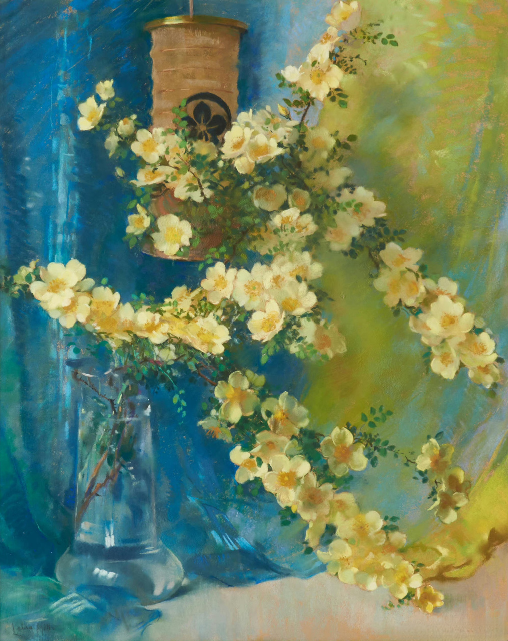 水彩静物花卉插画作品欣赏#世界名画欣赏# #绘画# #艺术