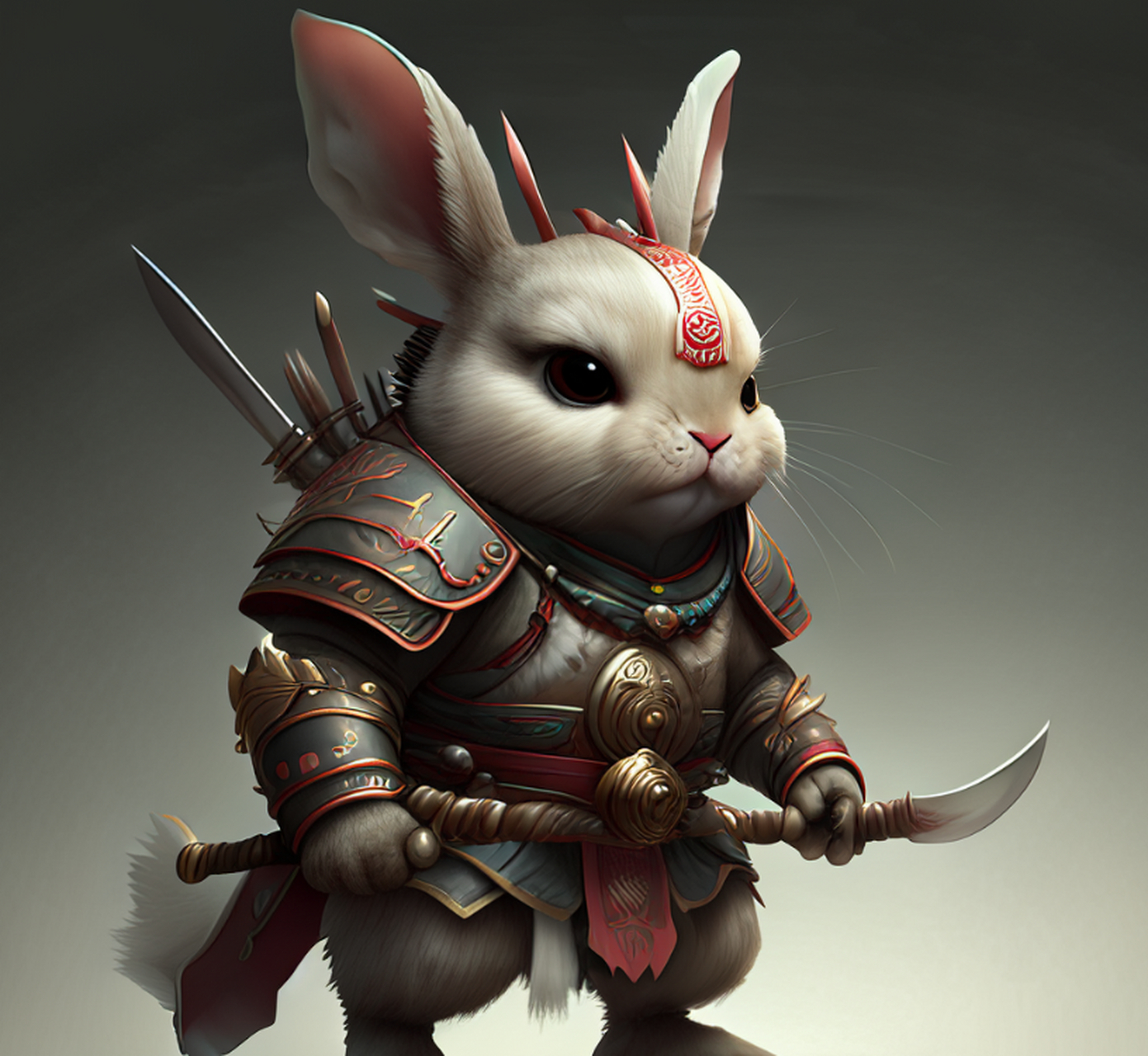 玩转兔年,战士兔来了,看武力值不低