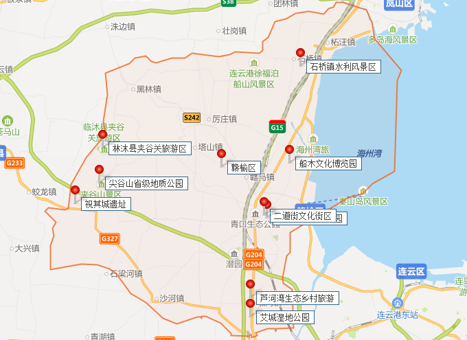 赣榆景点有哪些?